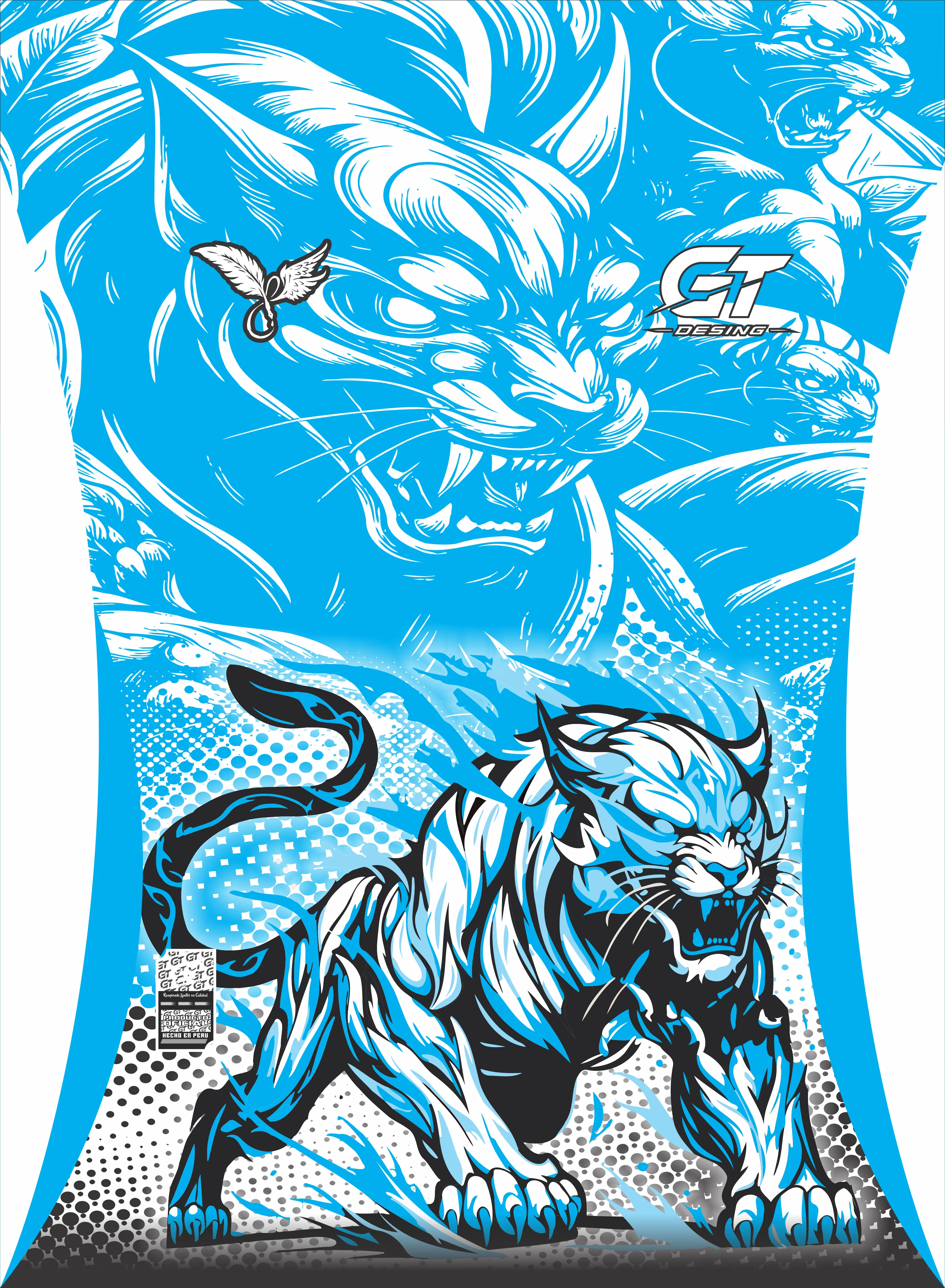 diseño puma cian